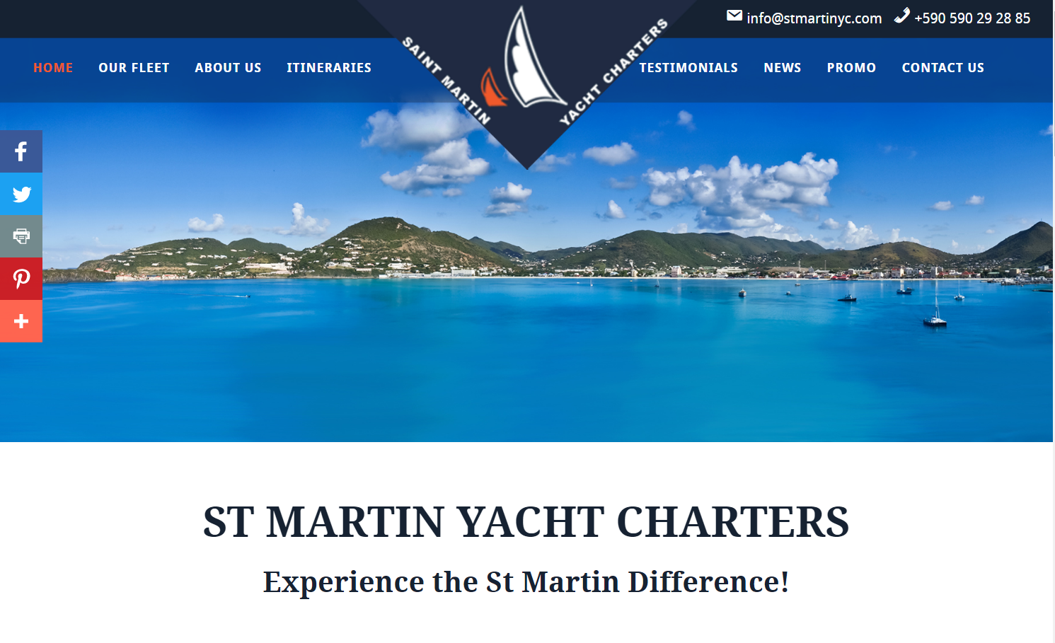 yacht charters st martin